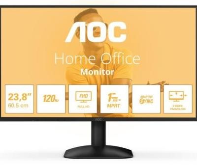 MONITOR LED AOC 23,6" 24B31H FHD IPS 120HZ HDMI/VGA 1MS