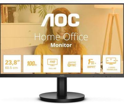 MONITOR LED AOC 23,6" 24B3HA2 FHD IPS 100HZ HDMI/VGA MULTIM.