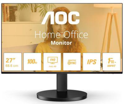 MONITOR LED 27" AOC 27B3HA2 IPS HDMI/VGA MULTIM. 100HZ