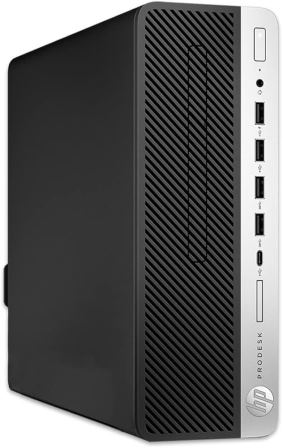 PC COMPUTER RICONDIZIONATO HP ProDesk 600 G4 SFF INTEL I5-8XXX/16GB/SSD240GB/FREEDOS NO DVD