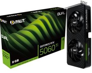 VGA GEFORCE PALIT RTX 5060 TI 8GB DUAL