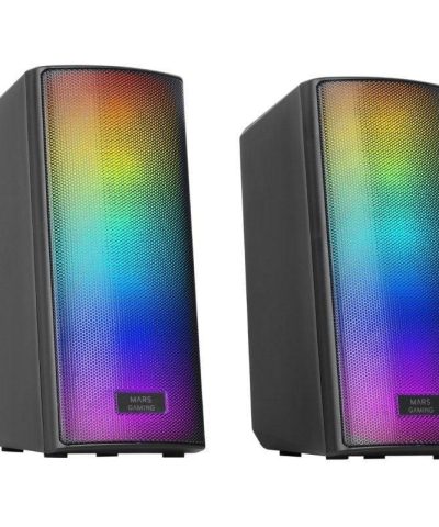 SPEAKER MARS GAMING MSRGB2 RGB BLUETOOTH 5.3 15W - Jack 3.5mm e USB