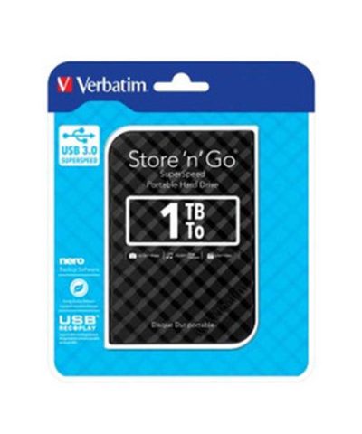 HD EXT 2.5" 1TB VERBATIM USB 3.0