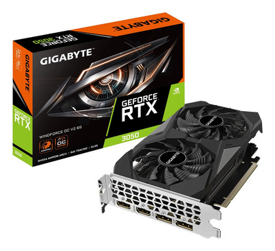 VGA GEFORCE GIGABYTE RTX 3050 6GB WINDFORCE OC V2